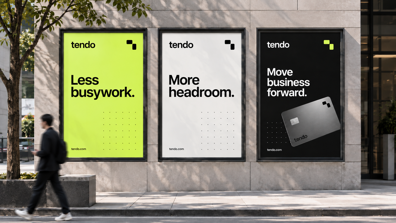 tendo — Outdoor — move business forward